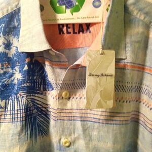 Men's Tommy Bahama Long Sleeve shirt 2xl
